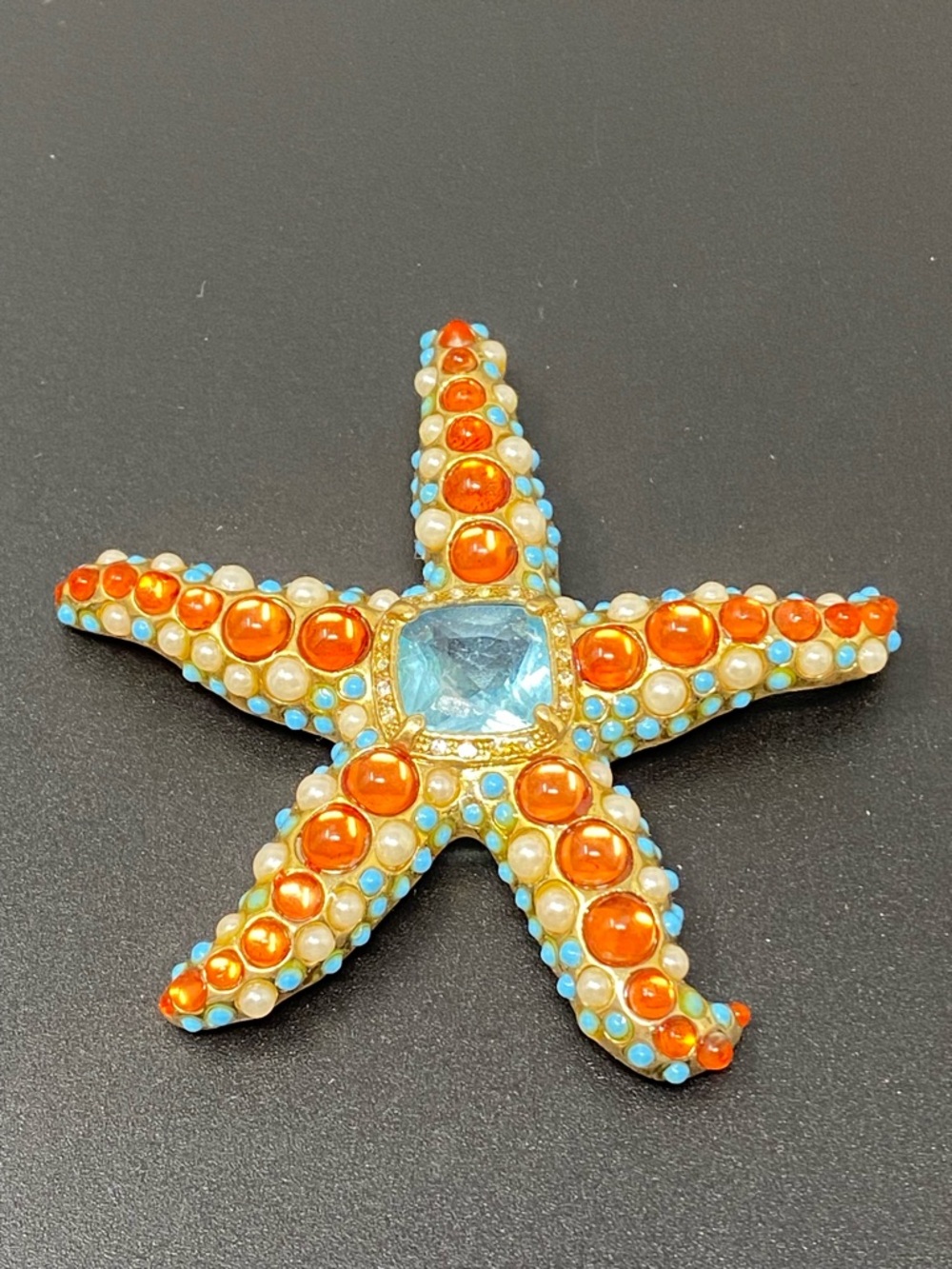 KJL Vinatge Starfish Brooch Large